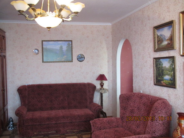 Трёх комнатная квартира в Севастополе Любимовка гарнизон